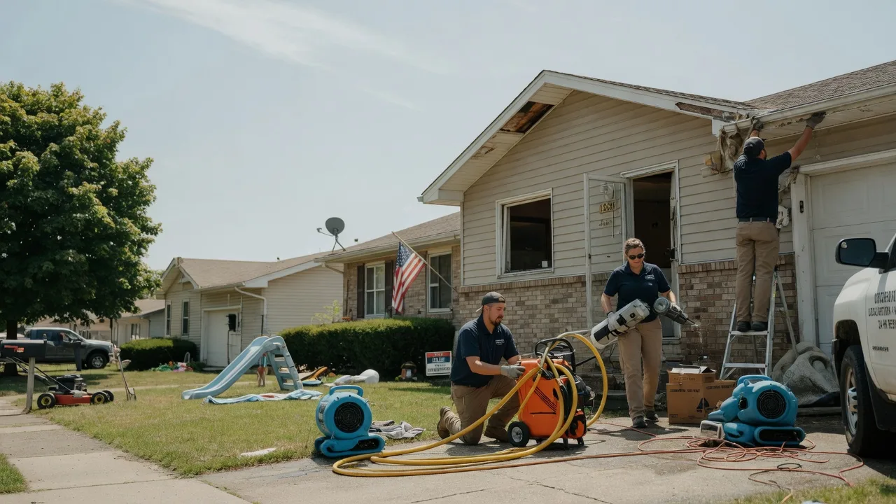 Water Damage Restoration in La Crosse, IN near me